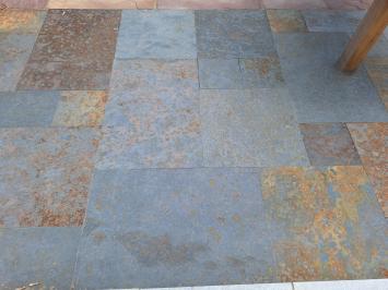 Oxide Slate Leisteen Groot Wilverband 2,5 cm dik