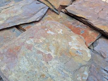 Multicolor Slate Flagstones 2,5-3,5 cm dik