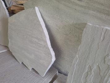 Brasil White Flagstones dikformaat 2,5-4 cm dik