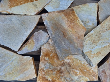Yellow / Rio Sunrise Flagstones 2-3 cm dik