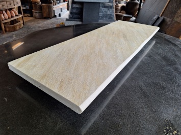 Zwembadrand Brasil Yellow 100x35x3 cm