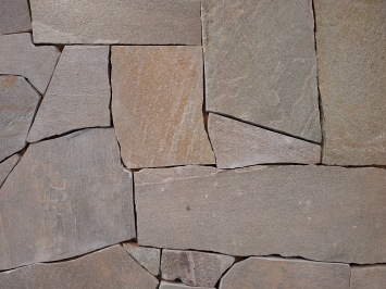 Brasil Green Flagstones dun 1,5-3 cm dik
