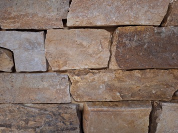 Rockface Golden Kwartsiet 3-5 cm dik