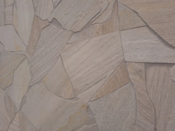 Brasil White flagstones dun 1-1,5 cm dik