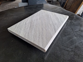 Traptrede Brasil White Kwartsiet 50x35x3 cm