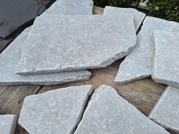 Balkan Blue Grey Flagstones normaalformaat 2-3 cm dik