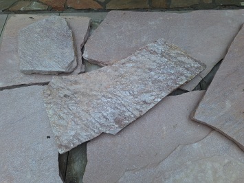 Brasil Shiny Purple Flagstones 2,5-4 cm dik