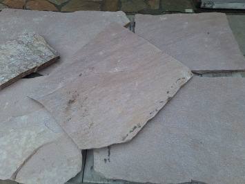 Brasil Shiny Purple Flagstones 2,5-4 cm dik