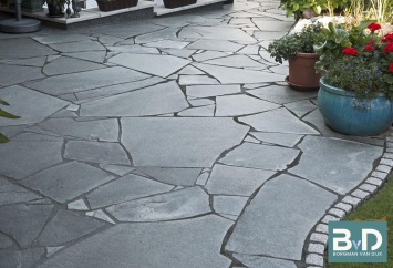 Alta Kwartsiet Flagstones zwembadterras