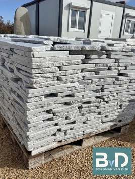 Balkan Blue Grey Flagstones normaalformaat 2-3 cm dik