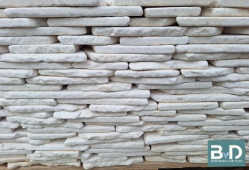 Balkan White Flagstones normaalformaat 1,5-3 cm dik