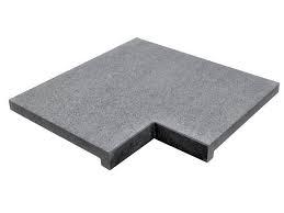 Binnenhoek Basalt 60/60x40x3/5 cm