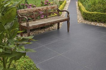 Ceramica Basaltino Black 60x60x2 cm