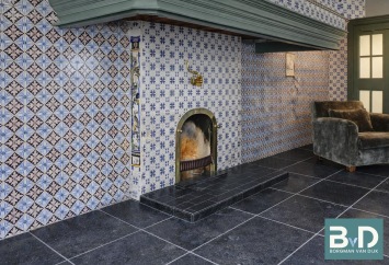 Belgisch Hardsteen Abdij 50x50x2 cm