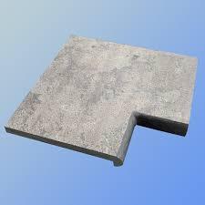 Hardsteen Binnenhoek Gevlamd Geborsteld 50/50x35x3/5 cm