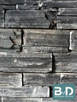 Black Slate Leisteen Concrete