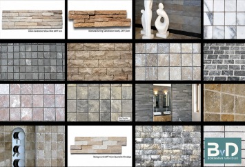 Black Slate Leisteen Concrete