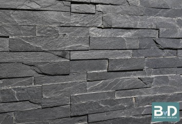 Black Slate Leisteen' Flatpanel