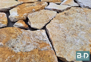 Mediterraanse Flagstones Bourgogne Geel