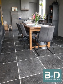 Bourgondische Dallen Belgisch Hardsteen Antique 60x60x2 cm Vloertegels