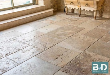 Bourgondische Dallen Limeyrat Nostalgie banenverband 60 cm breed / vrije lengtes