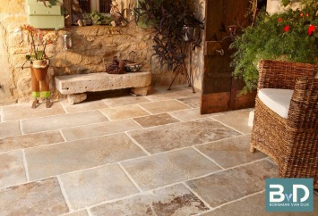 Bourgondische Dallen Limeyrat Nostalgie banenverband 60 cm breed / vrije lengtes