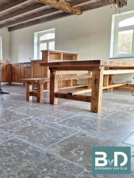 Bourgondische Dallen Vieux Medoc banenverband 61 cm breed, vrije lengtes keuken