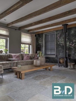 Bourgondische Dallen Vieux Medoc banenverband 61 cm breed / vrije lengtes