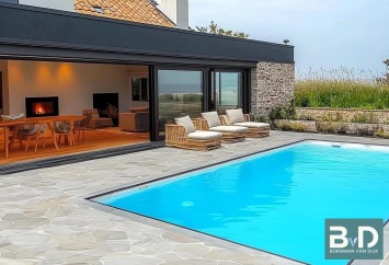 Brasil Green Flagstones dikformaat 2,5-4 cm dik