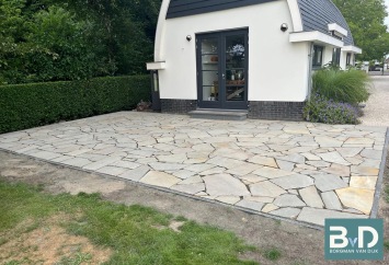 Flagstones Brasil Green 2,5-4 cm dik