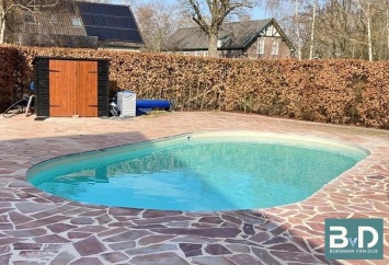 Brasil Rosso Flagstones dikformaat 2,5-5 cm dik