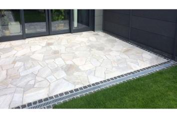 Brasil White Flagstones terrastegels