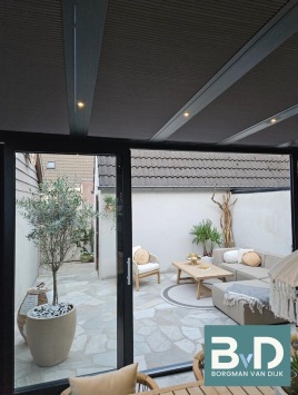 Brasil White Flagstones dikformaat 2,5-4 cm dik