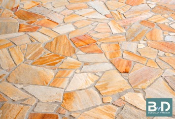 Flagstones Brasil Yellow 2,5-5 cm dik