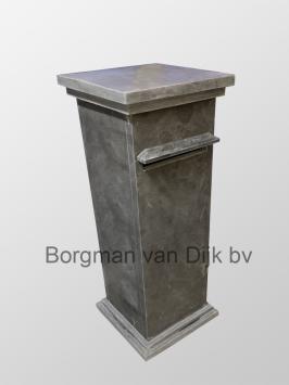 brievenbus Chinees hardsteen 107x42x42 cm