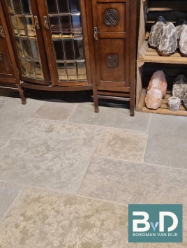 Castle Stone Beige Antique Groot Wildverband Kalksteen Natuursteen