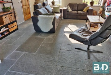 Castle Stone Blue Groot Wildverband landelijke tegels