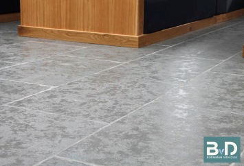 Castle Stone Grey Antique Groot Wildverband Semi Honed