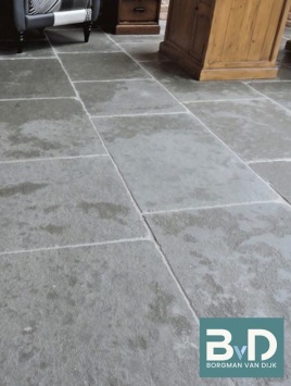 Castle Stone Grey Antique Groot Wildverband Semi Honed