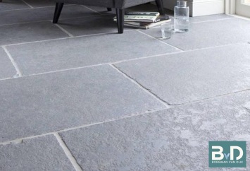Castle Stone Grey Antique Groot Wildverband Semi Honed