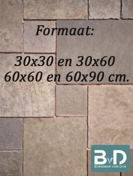 Castle Stone Yellow Green Natural Groot Wildverband