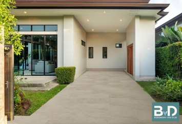Ceramica 90x90x3 cm Concrete Basic Sand