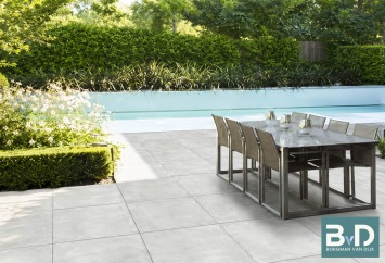 Ceramica 90x90x3 cm Concrete Light