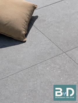 Ceramica 90x90x3 cm Natural Grey