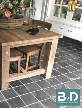 Boerenplavuizen Chinees Hardsteen Abdij 20x20x1,5 cm vloertegels