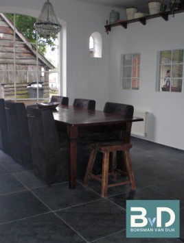 Chinees Hardsteen Abdij 60x60x1,5 cm