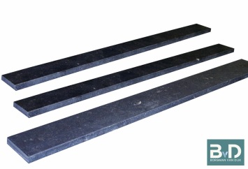 Chinees Hardsteen binnendorpel 103x12x2 cm gezoet / facet