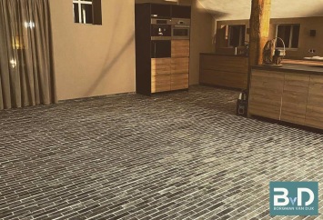 Chinees Hardsteen Waalklinkertjes 20x5x1,5 cm