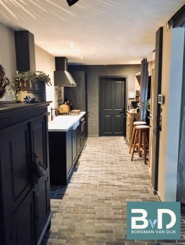 Chinees Hardsteen Waalklinkertjes 20x5x1,5cm Natuursteen