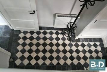 Classical Black Marmer 15,2x15,2x1,2 cm
